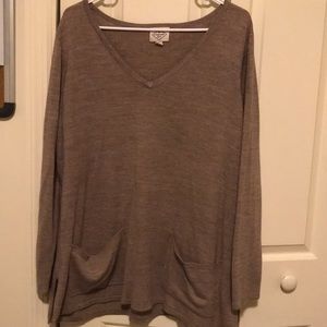 Long Sweater with Pockets